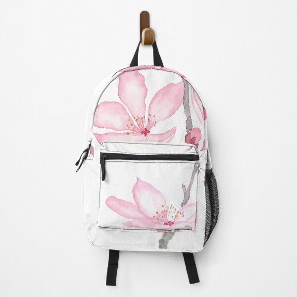 Item preview, hand painted pink cherry blossom macro 2018 designed and sold by ColorandColor.