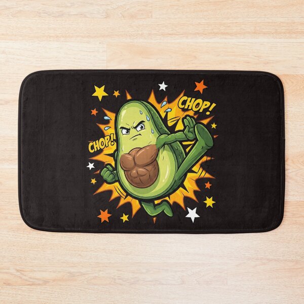 Item preview, Avoc-Hard-O: The Martial Arts Avocado Master designed and sold by AwesomeBeyondLimits.