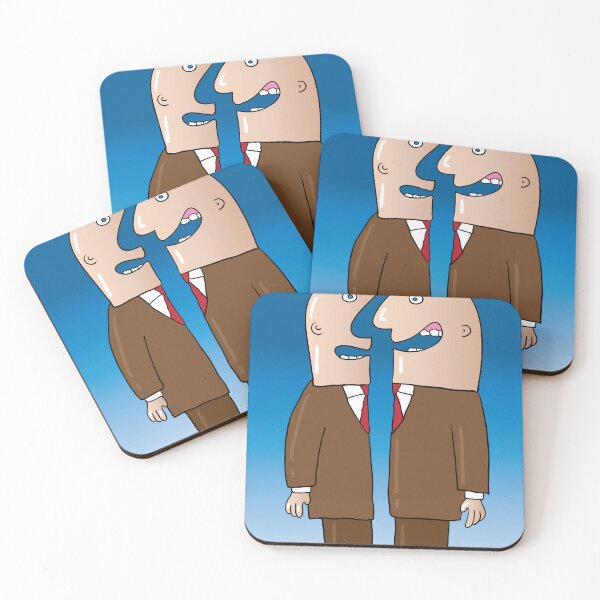 Item preview, Two Businessmen Facing Each Other as One designed and sold by Miro’s Twisted Ink.