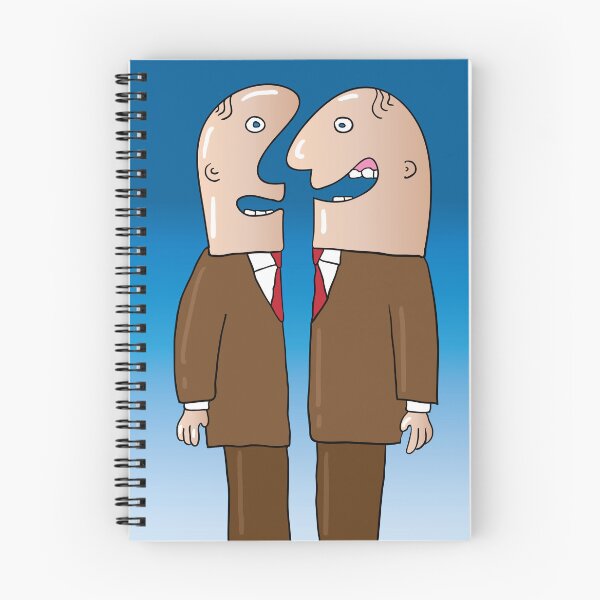 Item preview, Two Businessmen Facing Each Other as One designed and sold by Miro’s Twisted Ink.