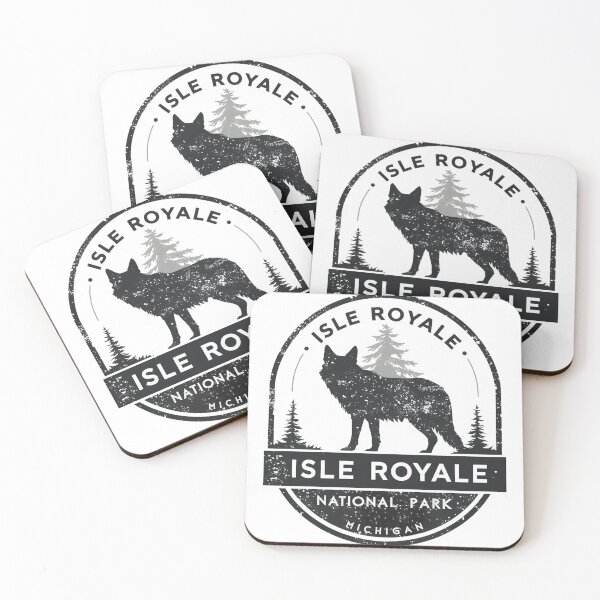 Item preview, Isle Royale National Park - Michigan designed and sold by GoodOldVintage.