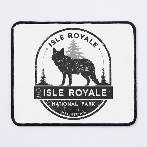 Item preview, Isle Royale National Park - Michigan designed and sold by GoodOldVintage.