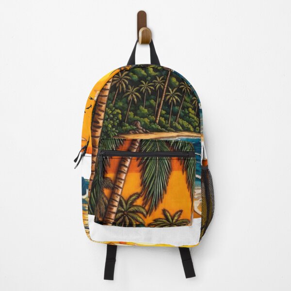 Item preview, Sunset Beach Tropical Palm Tree designed and sold by Fateh-Kro ⭐⭐⭐⭐⭐.