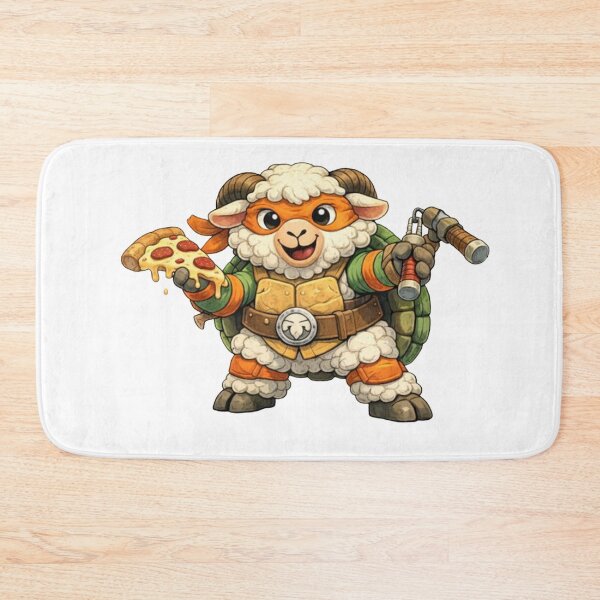 Item preview, Michelangelo the Lamb – TurtleSheepNinja Party Hero designed and sold by Thpoar.