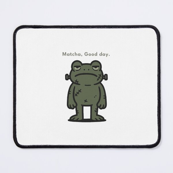 Item preview, Quiet Monsters Club : Matcha, Good day. designed and sold by WorkXPlay.
