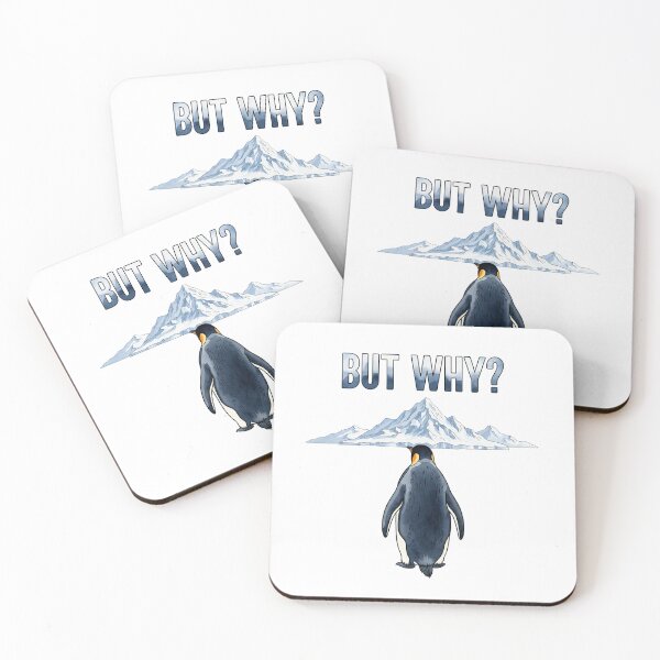 Item preview, Penguin But Why, Nihilist Penguin, Penguin Meme, Penguin Heading to Mountain, Penguin Mountain designed and sold by Yaremchuk.