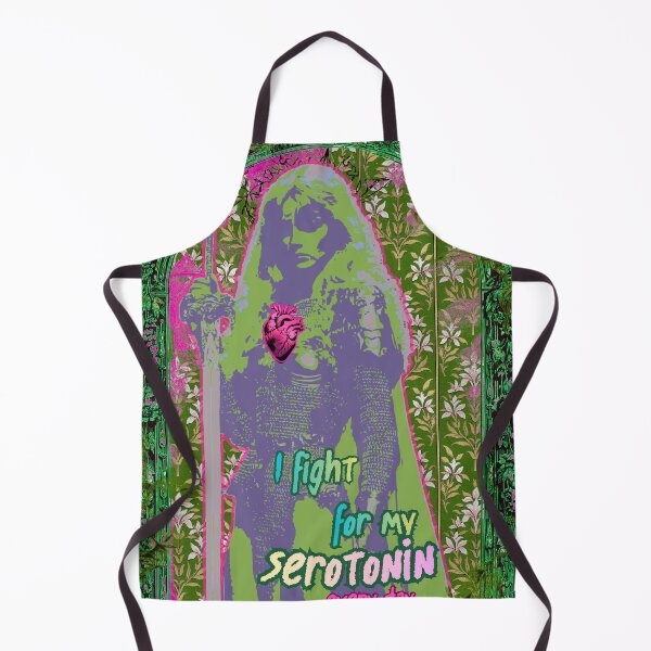 Item preview, Psychodelic Collage I Fight for my Serotonin Every Day designed and sold by mooncakekaro.