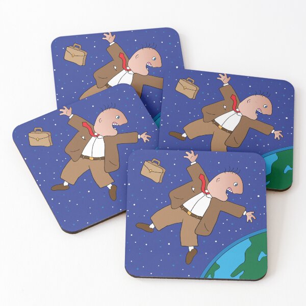 Item preview, Businessman Floating in Outer Space designed and sold by Miro’s Twisted Ink.