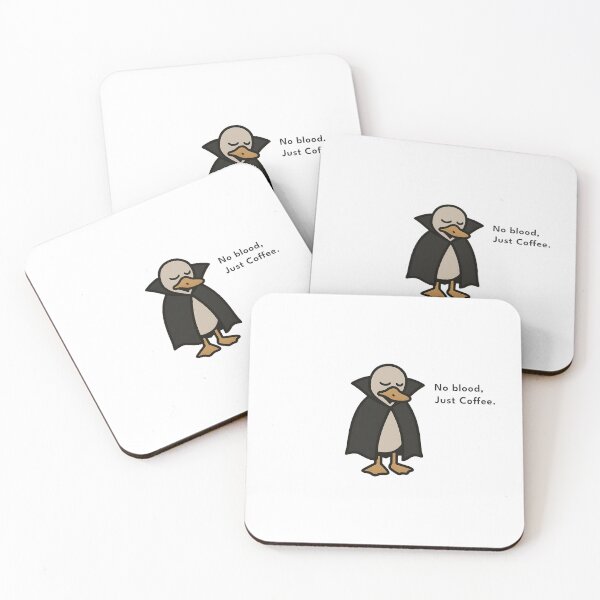 Item preview, Quiet Monsters Club : No blood, Just Coffee. designed and sold by WorkXPlay.