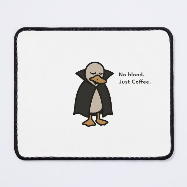 Item preview, Quiet Monsters Club : No blood, Just Coffee. designed and sold by WorkXPlay.
