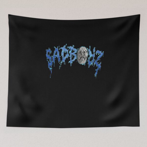 Item preview, SADBOYZ Melting Aesthetic — Streetwear & Y2K Blue Graphic Design  Description designed and sold by Evaevonechi.