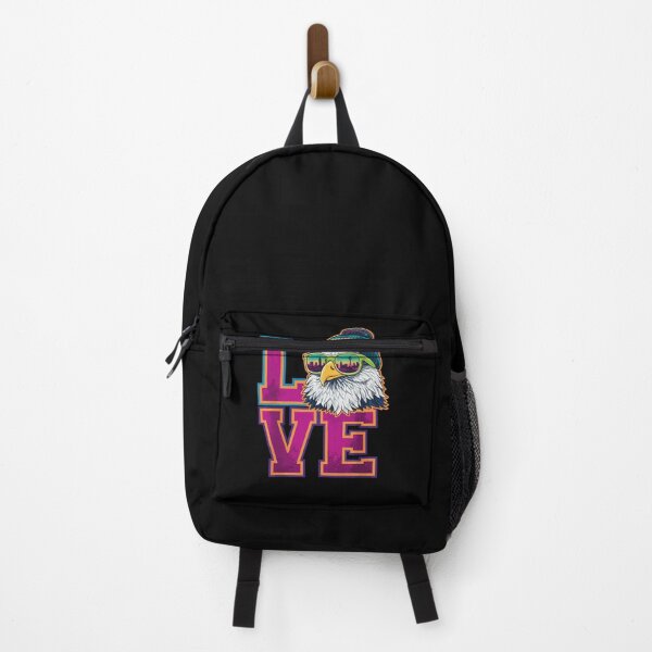 Item preview, Seattle Love Retro Eagle — Vibrant PNW Cityscape & Streetwear Art designed and sold by MOHAMED.