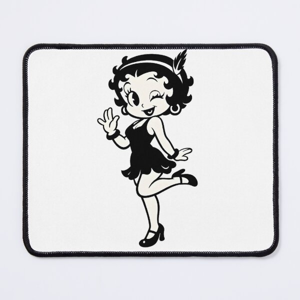 Item preview, Classic Flapper Cartoon Girl – Vintage 1930s Style designed and sold by KawaiiOrbit.