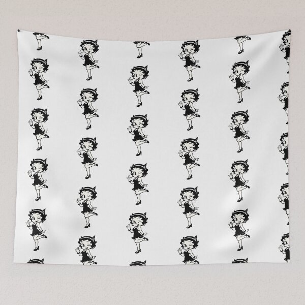 Item preview, Classic Flapper Cartoon Girl – Vintage 1930s Style designed and sold by KawaiiOrbit.