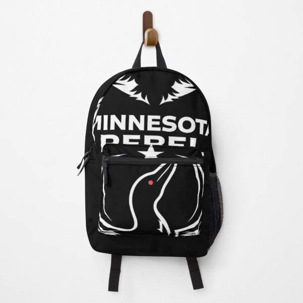 Item preview, Minnesota Rebel Loon Minimalist Black & White Logo designed and sold by JordanInk Studio.