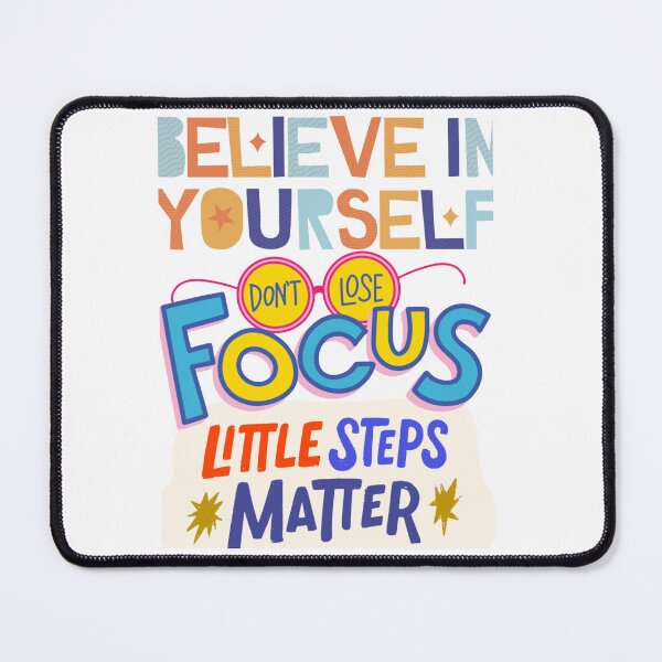 Item preview, Believe in Yourself – Don’t Lose Focus designed and sold by GoldenSparkleShop.