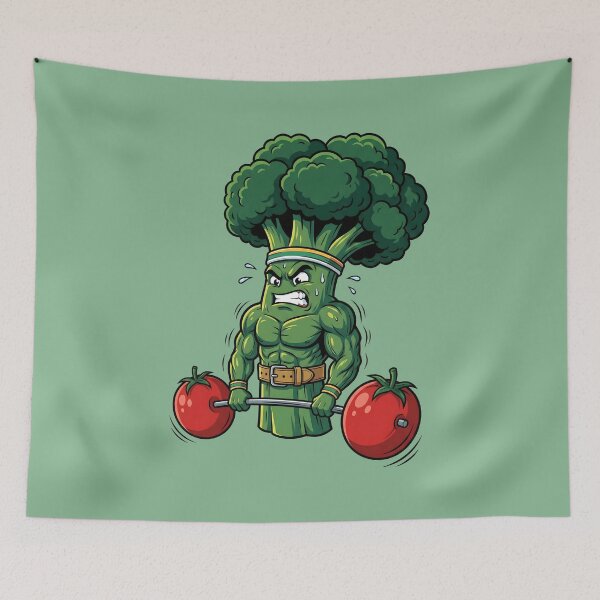 Item preview, Broccoli Beast Mode: The Ultimate Green Gains designed and sold by AwesomeBeyondLimits.