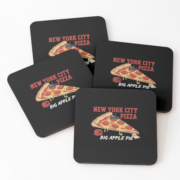 Item preview, New York City Pizza – Vintage Big Apple Pie Pepperoni Slice Graphic designed and sold by Evaevonechi.