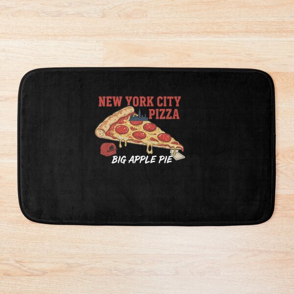 Item preview, New York City Pizza – Vintage Big Apple Pie Pepperoni Slice Graphic designed and sold by Evaevonechi.