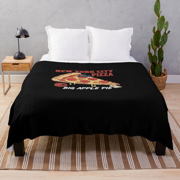 Item preview, New York City Pizza – Vintage Big Apple Pie Pepperoni Slice Graphic designed and sold by Evaevonechi.