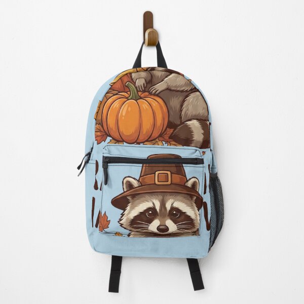 Artikelvorschau, Waschbär-Panda-Thanksgiving-Pilger entworfen und verkauft von Retro Rascals Co..