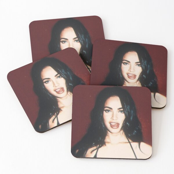 Item preview, girly girl sticker - Megan Fox retro/ vintage version designed and sold by inainart.