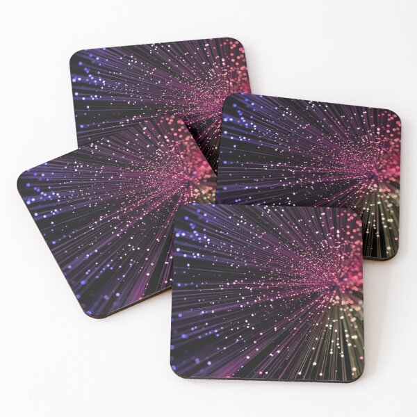 Item preview, Cosmic Fiber Optics Burst - Abstract Futuristic Light Trails designed and sold by T-I-D-E.