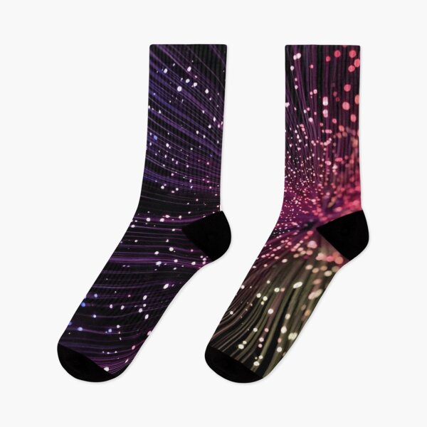 Item preview, Cosmic Fiber Optics Burst - Abstract Futuristic Light Trails designed and sold by T-I-D-E.