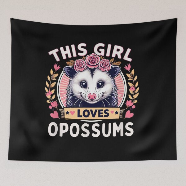 Item preview, Opossum Shirt Girls Opossum Lover Opossums  , Opossum Gift For Mom Dad Kids designed and sold by Opossum GIFT ★★★★★.