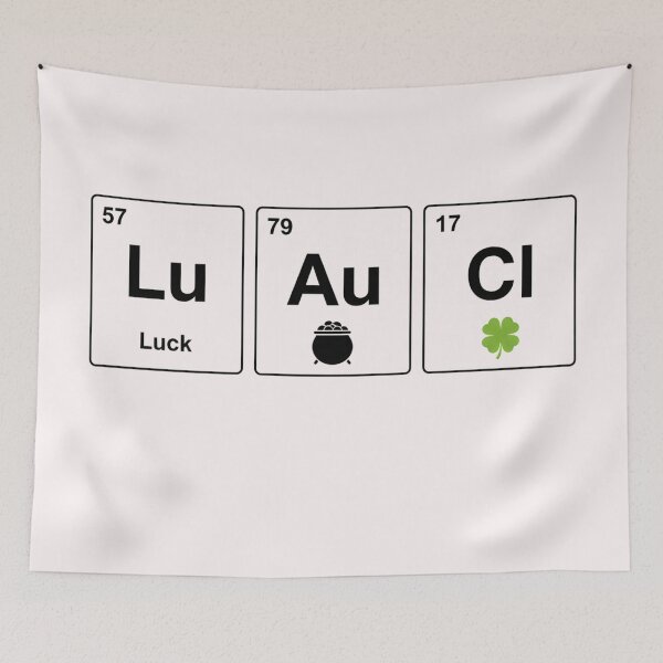 Item preview, Lucky Chemistry Periodic Table Design – St Patrick’s Day Gift for Chemist, Chemistry Teacher Clover Art designed and sold by VelvetSkyStudio.
