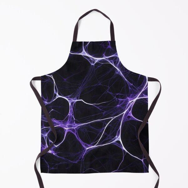 Item preview, Neural Network Flow - Electric Purple Abstract Bio-Organic Web designed and sold by T-I-D-E.