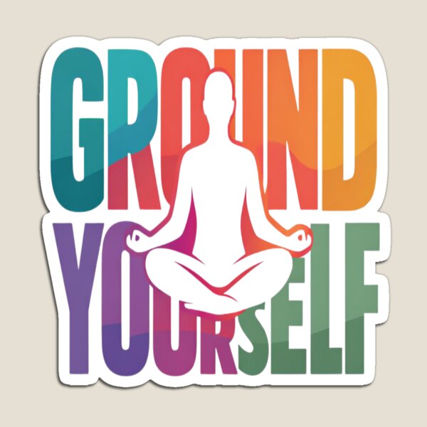 Item preview, Ground Yourself – Mindful Yoga Meditation T-Shirt designed and sold by RMTrendy.