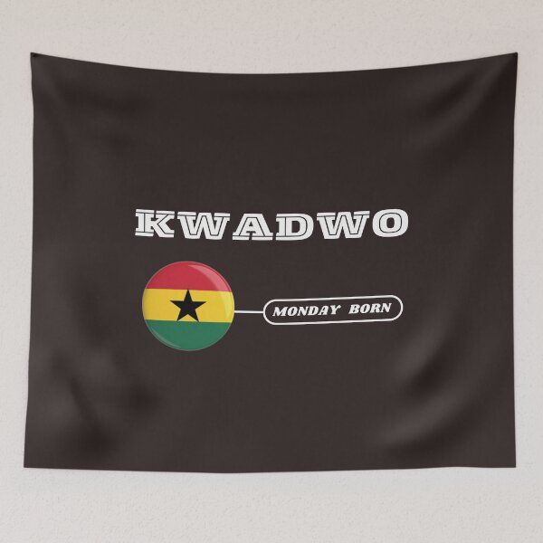 Item preview, Kwadwo  T-shirt/ apparel, Ghana name, Akan, Ashanti name for male born on Monday. designed and sold by alphagrace.
