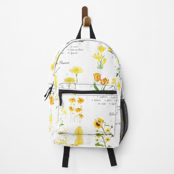 Item preview, hand painted yellow and orange flowers collection designed and sold by ColorandColor.