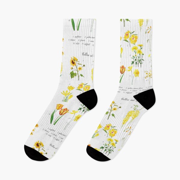 Item preview, hand painted yellow and orange flowers collection  designed and sold by ColorandColor.