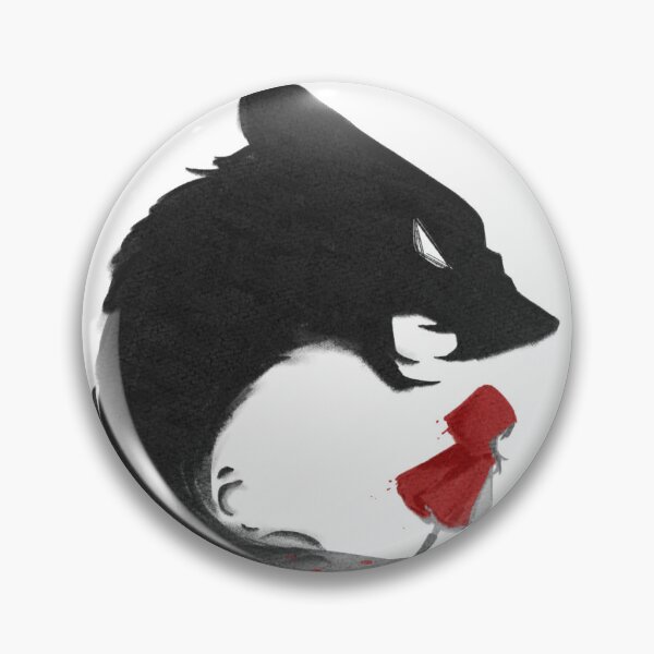 Item preview, Red Riding Hood and the wolf designed and sold by AdekiArt.