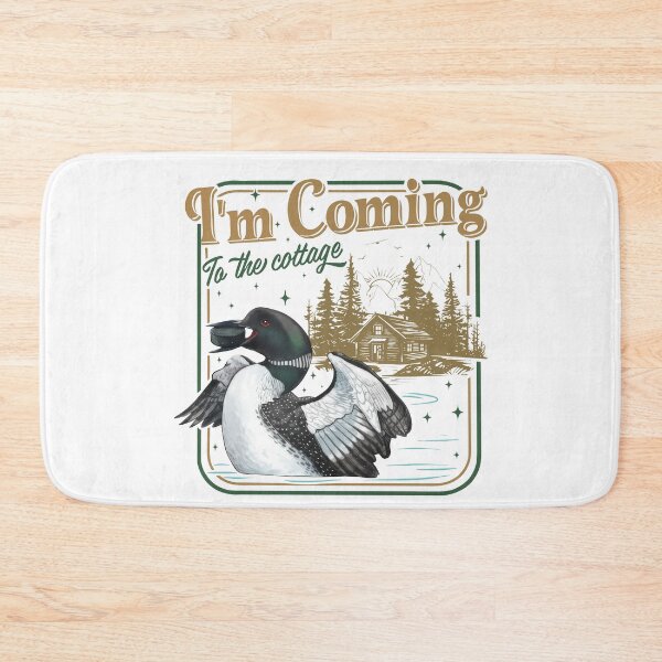 Item preview, I'm Coming to The Cottage Retro Vintage designed and sold by DakirooStudio.