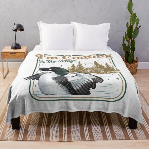 Item preview, I'm Coming to The Cottage Retro Vintage designed and sold by DakirooStudio.