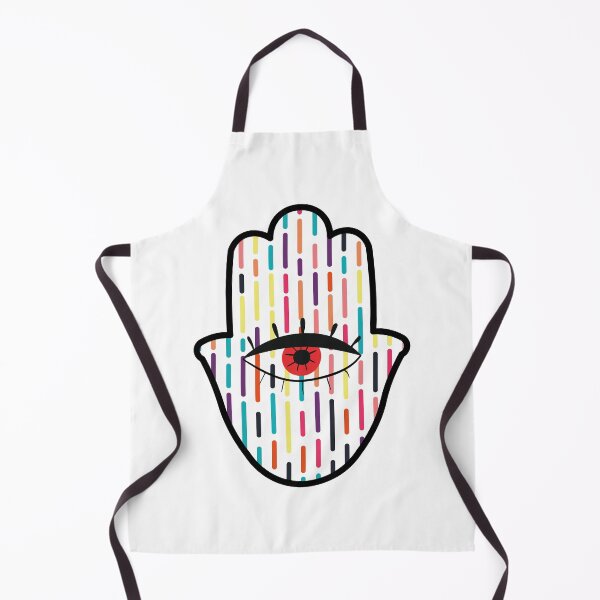 Item preview, Colorful Hamsa Hand Art – Multicolor Fatima Hand Symbol of Protection designed and sold by WordPlayStudio.