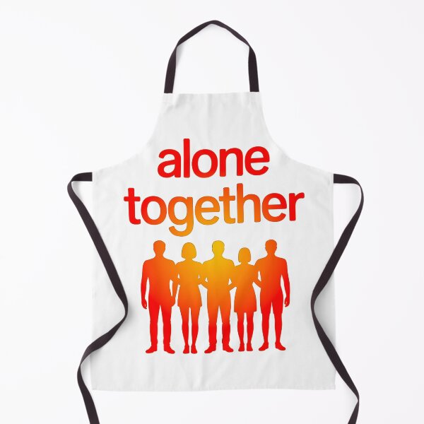 Item preview, Alone Together Mental Health Minimalist Illustration designed and sold by Amanda's Factory.