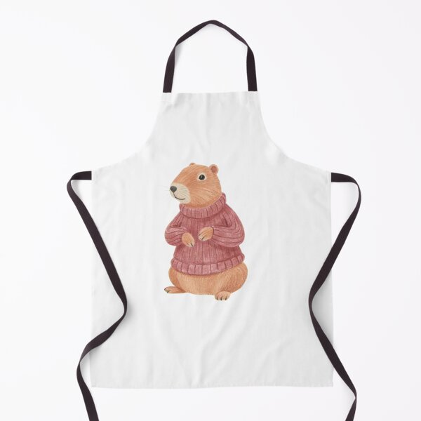 Item preview, capybara wearing red sweater designed and sold by cloudzer0000.