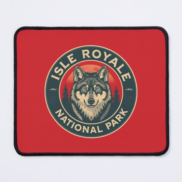Item preview, Isle Royale National Park - Michigan designed and sold by GoodOldVintage.