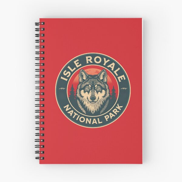 Item preview, Isle Royale National Park - Michigan designed and sold by GoodOldVintage.