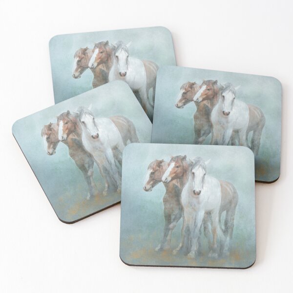 Artikelvorschau, Die jungen Gesetzlosen – die Salt River Horses von Mesa, Arizona entworfen und verkauft von Rowena Cherry Art.