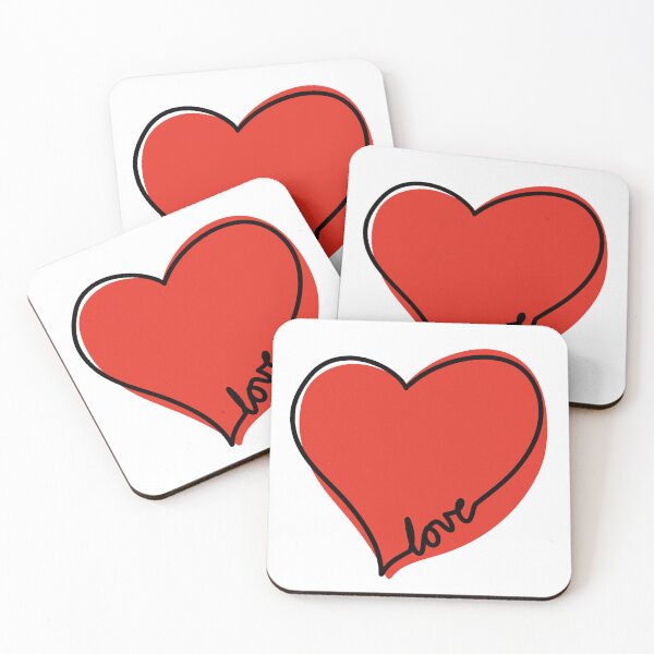 Item preview, Love heart in modern Minimalist line art designed and sold by OhNoNotAgain42.