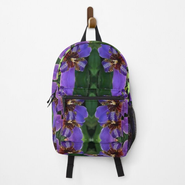 Item preview, Purple irises flower pattern designed and sold by hollycooper.