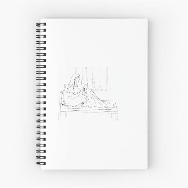 Item preview, Serene Evening Reading Illustration designed and sold by ThePencilSoul.