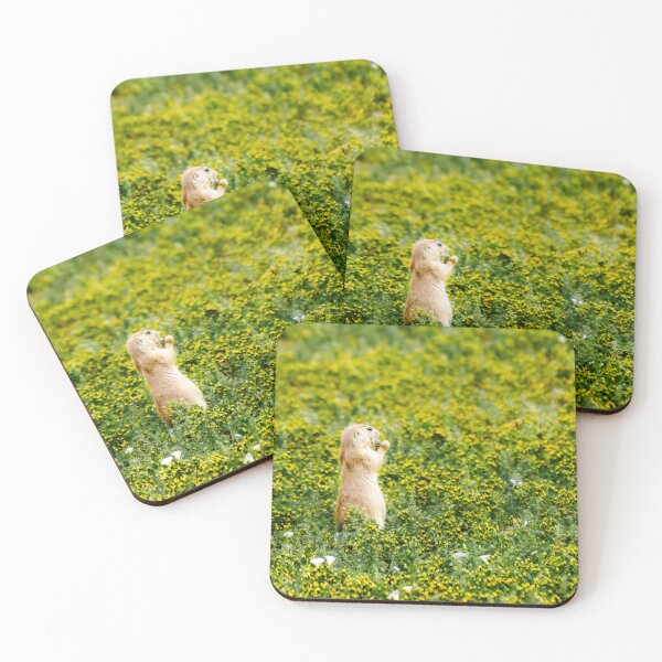 Item preview, Prairie Dog in Wildflower Field designed and sold by Debra Martz.