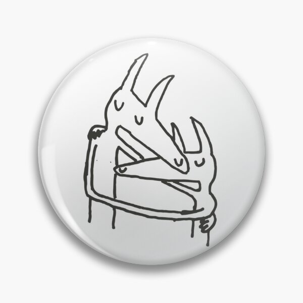 Item preview,  Minimalist Dog Hug Drawing designed and sold by ATELIERgraphics.