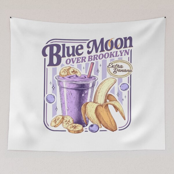 Item preview, Scott And Kip Blue Moon Over Brooklyn designed and sold by DakirooStudio.